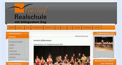 Desktop Screenshot of freihof-rs.de