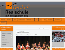 Tablet Screenshot of freihof-rs.de